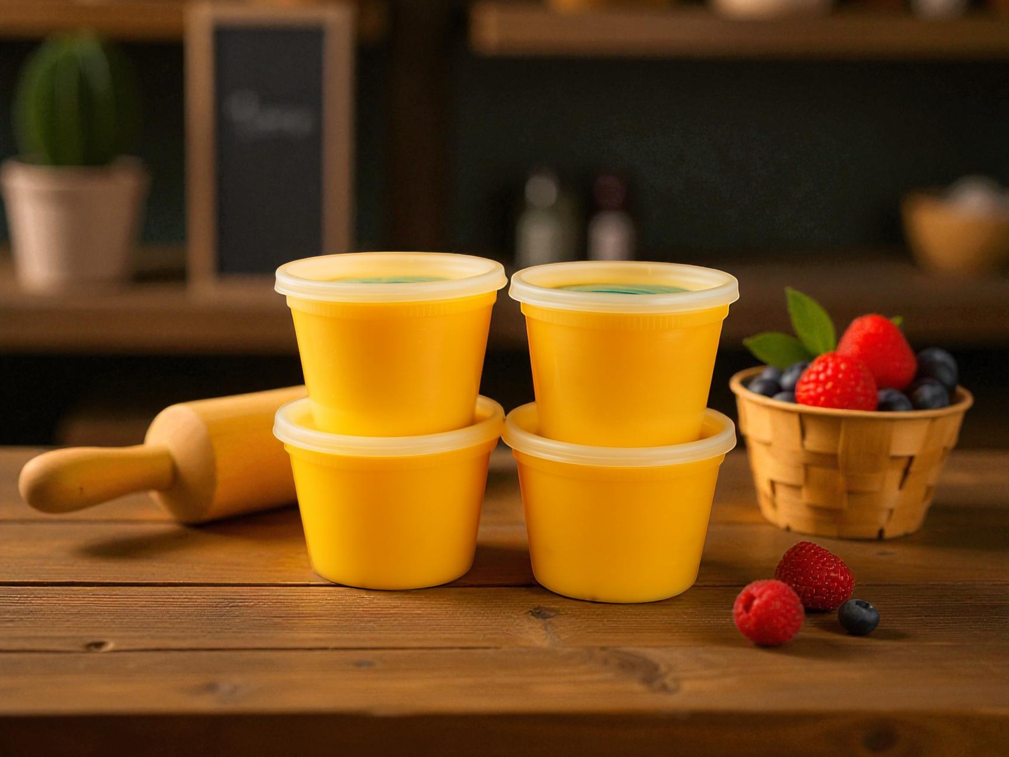 4 Piece Bundle of Unsalted Butter