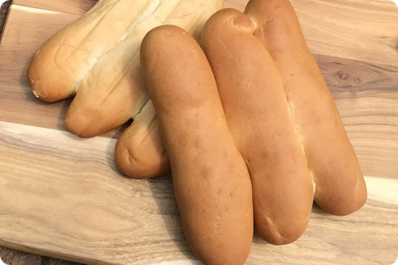 Home Style Spelt Hot Dog Buns