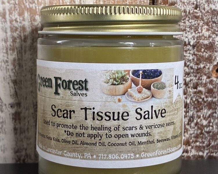 Scar Tissue Salve: 4oz