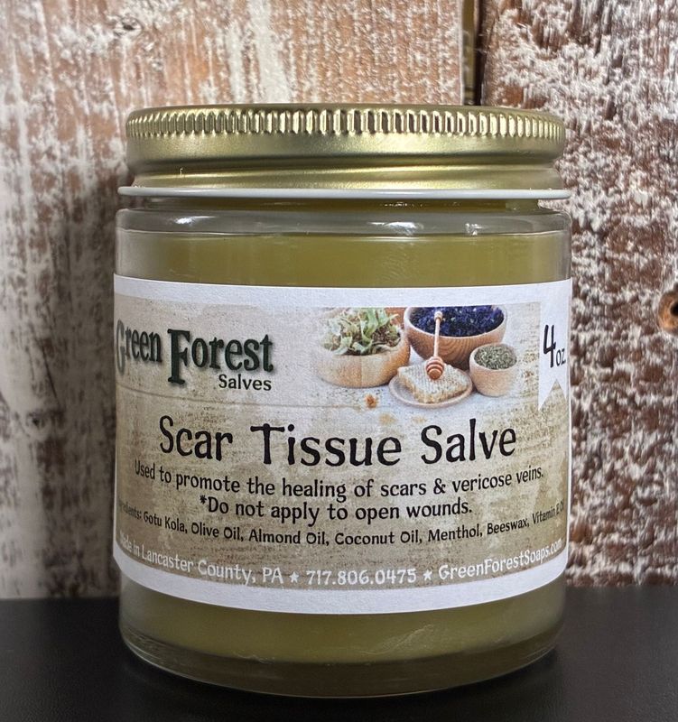 Scar Tissue Salve: 4oz
