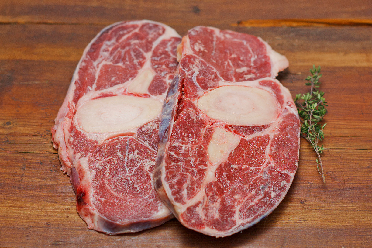 Beef Shank Steak/ Marrow Bones with Beef