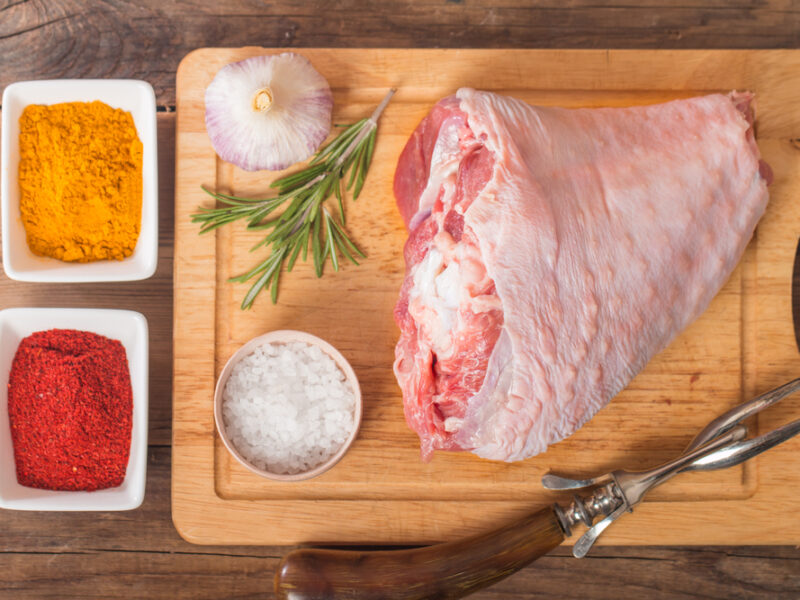 Turkey Thigh: Frozen