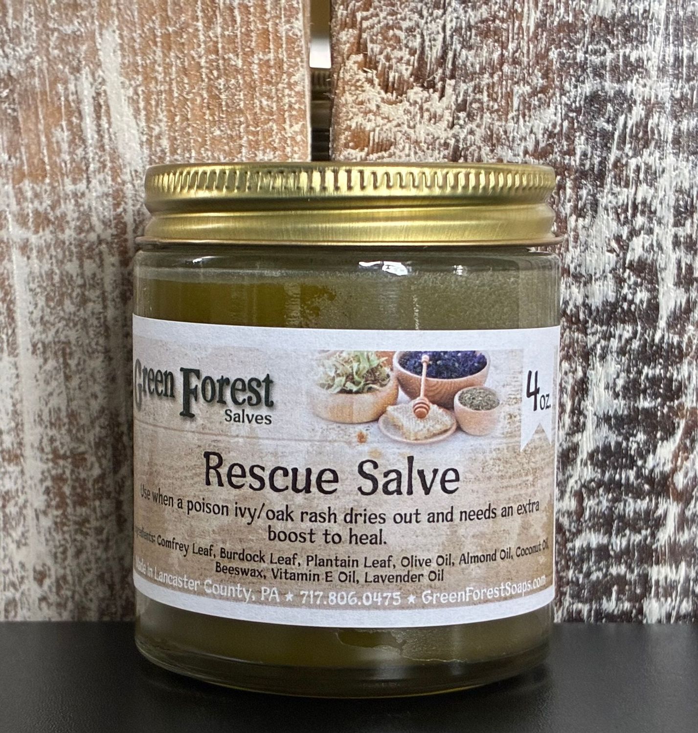 Rescue Salve: 4oz