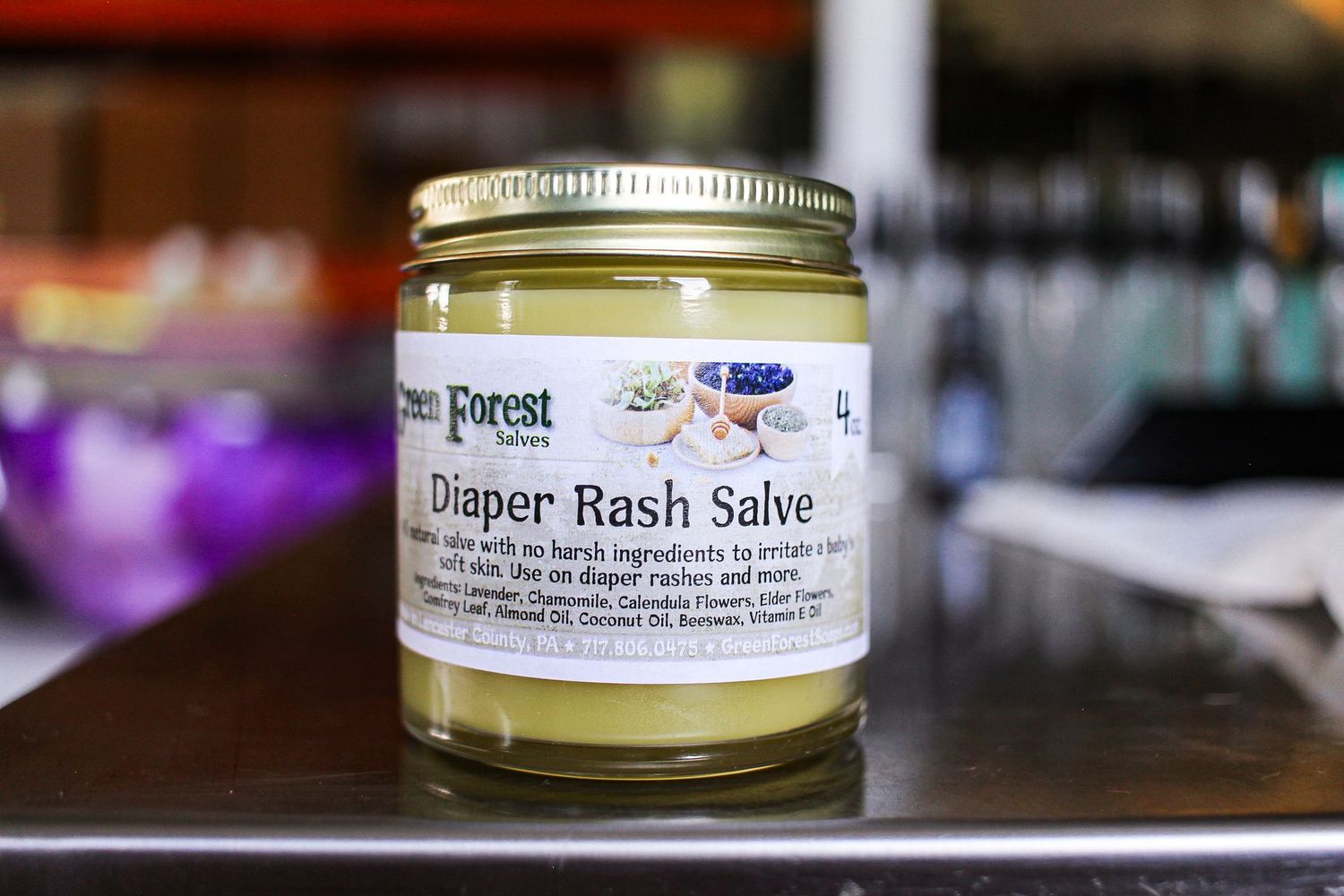 Diaper Rash Salve: 4oz