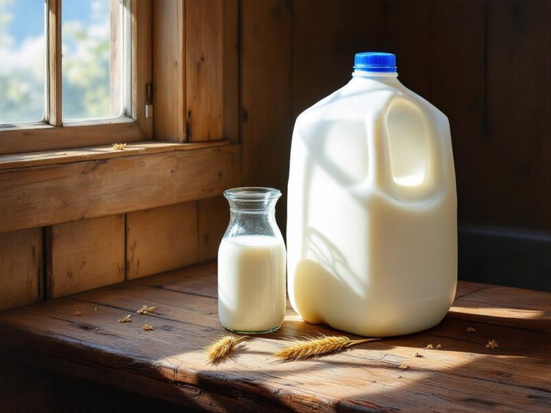 Goat Milk: 1/2 gallon (Blue Cap)